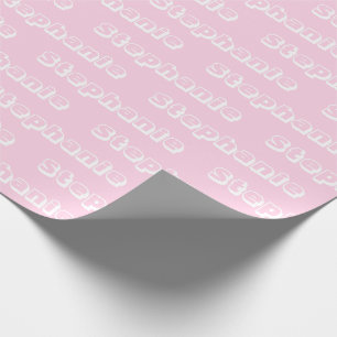 Aanpassen met naam, tekst, Birthday-cadeau Cadeaupapier