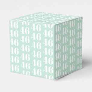 Aanpassen met nummer, initiaal monogram zeepnaam bedankdoosjes