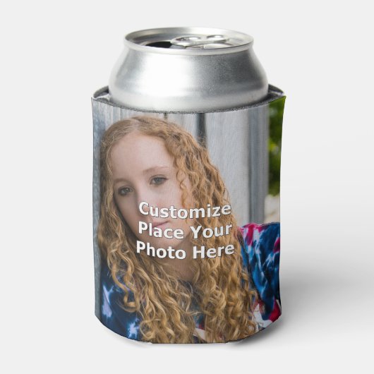 Aanpassen met uw foto blikjeskoeler (Blikje Voorkant)