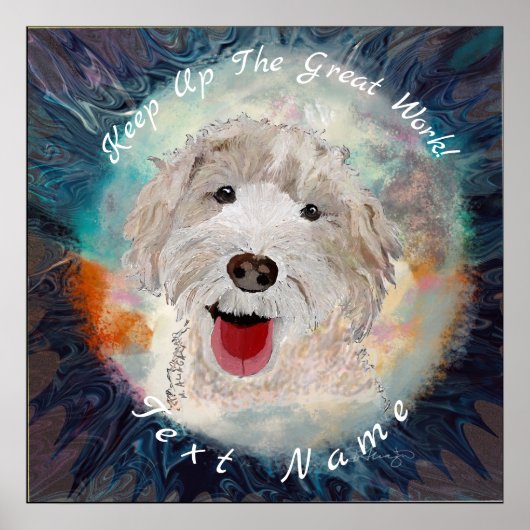 Aanpassen met uw foto poster (Voorkant)