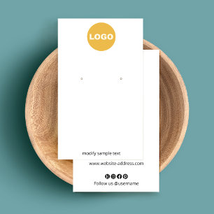 Aanpassen met uw Logo-crème dat verdient Visitekaartje