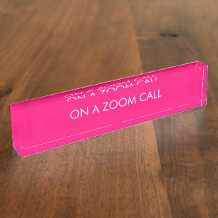 aanpassen, naamtekst hete roze wit wijzigen naambordje