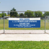 Aanpassen nu leasing appartementen te huur spandoek (Insitu)