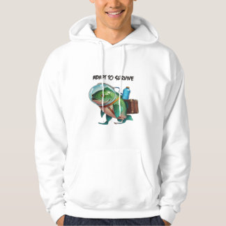Aanpassen om te overleven hoodie