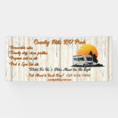 Aanpassen RV Park Camping Highway Spandoek (Horizontaal)