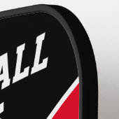 aanpassen, sjabloon personaliseren, Pickleball Pad Pickleball Paddle (Links Detail)