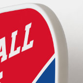 aanpassen, sjabloon personaliseren, Pickleball Pad Pickleball Paddle (Links Detail)