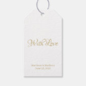 Aanpassen van cadeaubonlabels voor tekst Weddensch Cadeaulabel (Voorkant)