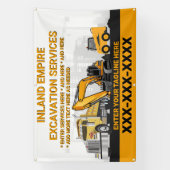 Aanpassen van de algemene contractant van de opgra spandoek (Verticaal)