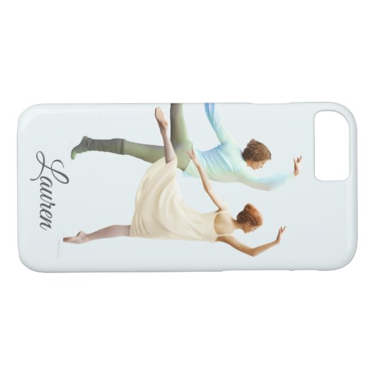 Aanpassen van dit Ballet Dancers schilderij Case-Mate iPhone Case (Achterkant (Horizontaal))