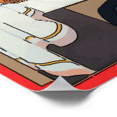 Aanpassen van Koffiekeukenbord Poster (Hoek)