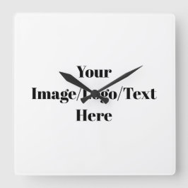 Aanpassen Vierkante Klok