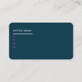 Aanpassen Visitekaartje (Achterkant)