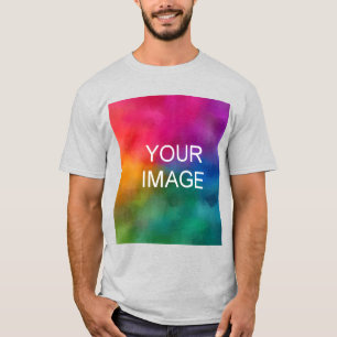 Aanpassen Voeg uw Afbeelding toe het Malplaatje va T-shirt