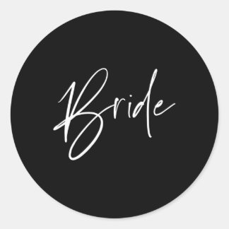 Aanpassing die klaar is voor de bruiloft en G Ronde Sticker