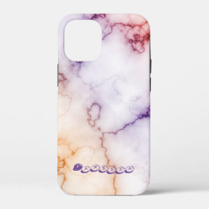 Aanpassing kleurmarmerpatroon iPhone 12 mini hoesje