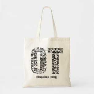 Aanpassing van de beroepsmatige Therapist aan Tote Bag