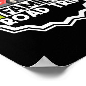 Aanpassing van de reisreis langs de weg poster (Hoek)