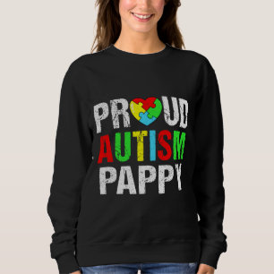 Aanpassing van de standaard Autism Pappy Heart Fam Trui