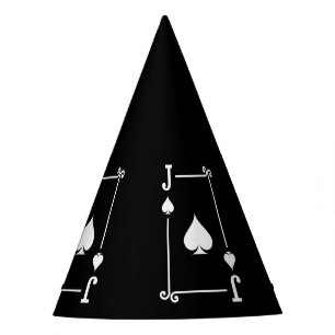 Aanpassing van Jack Spades Suit Afspeelkaarten Mod Feesthoedjes