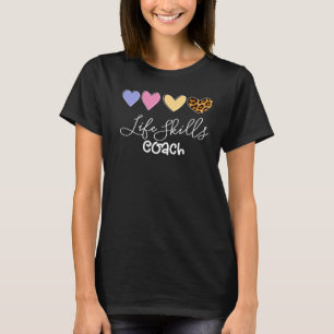Aanpassing van levensvaardigheden Coach lerarensta T-shirt