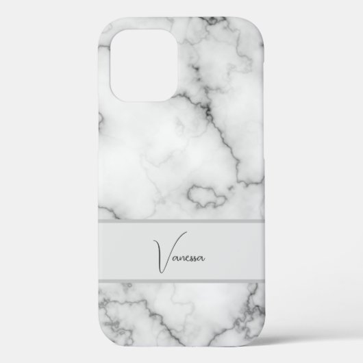 Aanpassing van marmer Pattern Case-Mate iPhone Case (Achterkant)