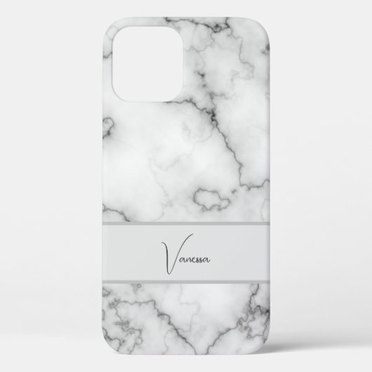 Aanpassing van marmer Pattern Case-Mate iPhone Case (Achterkant)