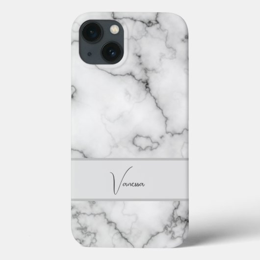 Aanpassing van marmer Pattern Case-Mate iPhone Case (Achterkant)
