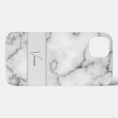 Aanpassing van marmer Pattern Case-Mate iPhone Case (Achterkant (horizontaal))