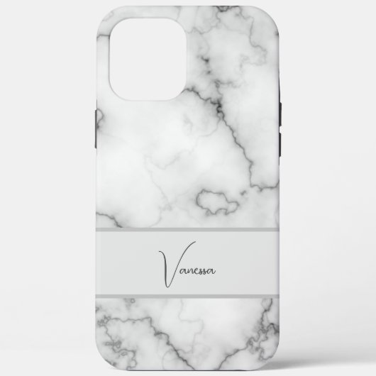 Aanpassing van marmer Pattern Case-Mate iPhone Case (Achterkant)