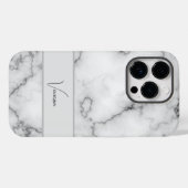 Aanpassing van marmer Pattern Case-Mate iPhone Case (Achterkant (horizontaal))