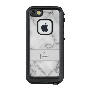 Aanpassing van marmer Pattern LifeProof FRÄ’ iPhone SE/5/5s Hoesje