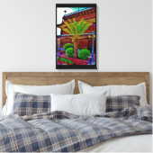 Aanpassingsdatumstructuur Canvas Afdruk (Insitu (Slaapkamer))