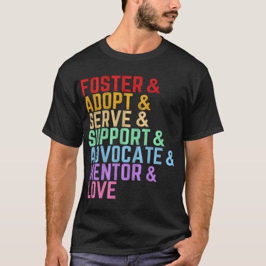 Aanpassingsquota voor adoptie t-shirt (Voorkant)