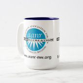 AANR-NW 15 oz de café Mug (Devant gauche)