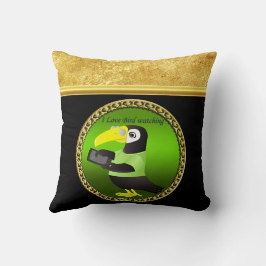 Aanraakbare projectielen met computer- en gouden f kussen (Achterkant)