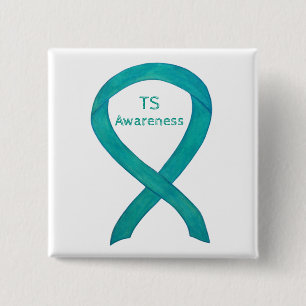 Aanraakscherm (TS) Blauwgroen aangepaste touropera Vierkante Button 5,1 Cm