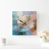 Aanraking van de dageraad vierkante klok (Huis)