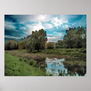 Aanraking van de Magische Stof Poster