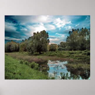 Aanraking van de Magische Stof Poster