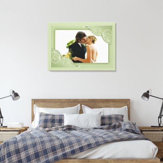 Aanraking van elegantie canvas afdruk (Insitu (Slaapkamer))