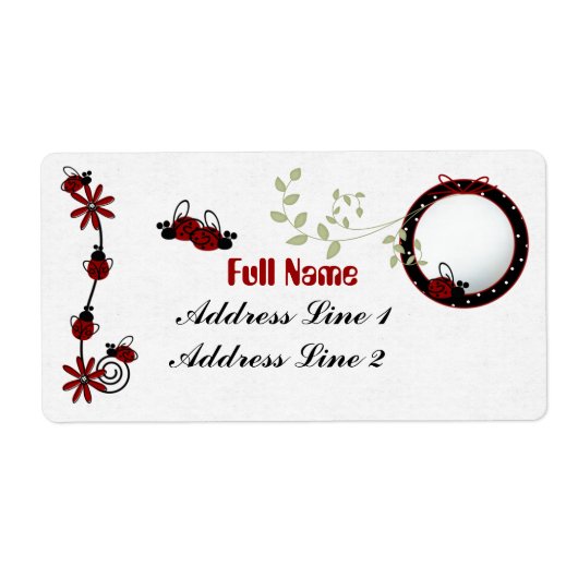 Aanraking van label voor dames van klasse (Voorkant)