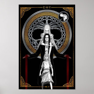 Aanslag op de titaan eren en ymir poster