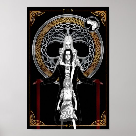 Aanslag op de titaan eren en ymir poster (Voorkant)