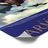 Aansluiten bij de legerluchtmacht — WWII Poster (Hoek)