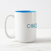 Aansluiting - mok met twee tonen (Links)