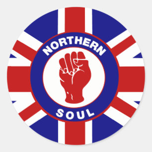 Aansluiting voor de noordelijke Soul-Unie Ronde Sticker