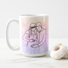 Aanstaande Ouders Nep Kant Koffiemok