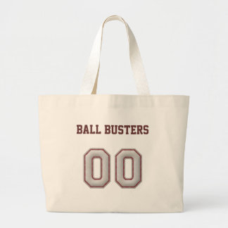 Aantal 00 met Cool Baseball Stitches Kijk Grote Tote Bag