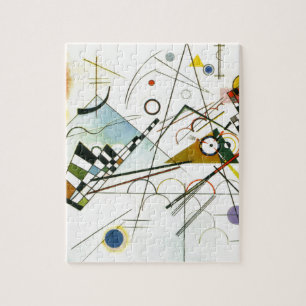 Aantal acht legpuzzel